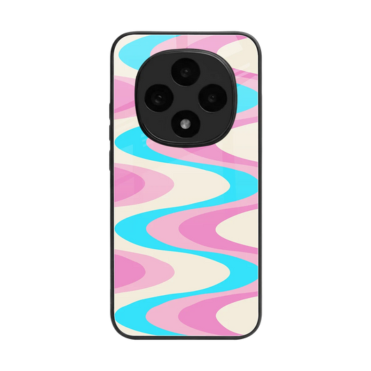 Psychedelic Zig back phone cover | glass case for oppo f31 pro 5g