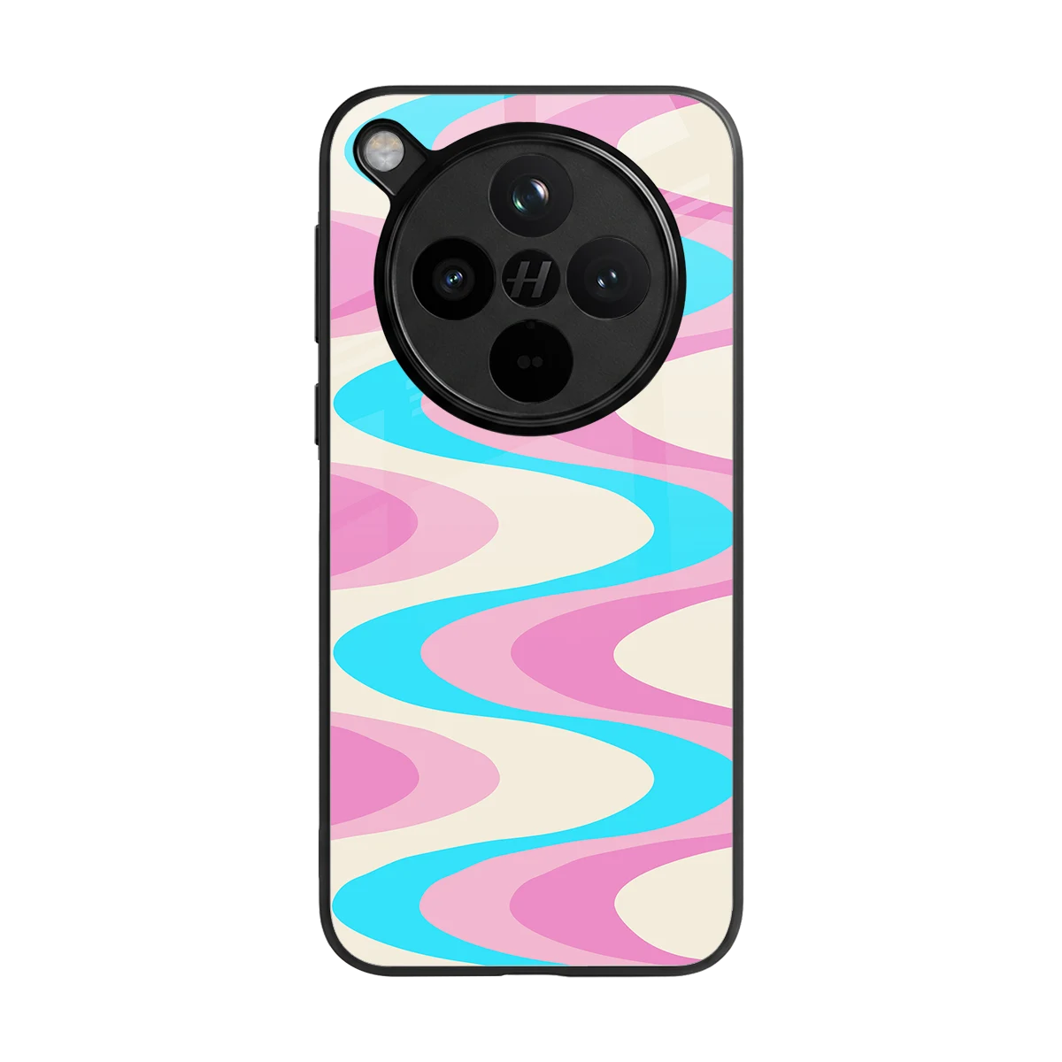 Psychedelic Zig back phone cover | glass case for oppo find x8