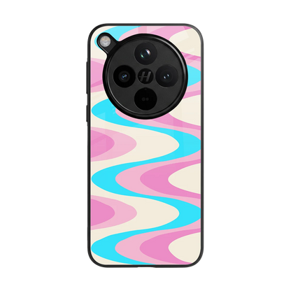 Psychedelic Zig back phone cover | glass case for oppo find x8