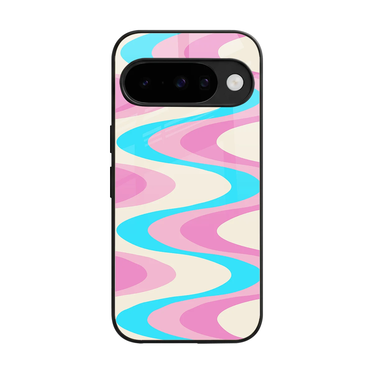 Psychedelic Zig back phone cover | glass case for google pixel 10