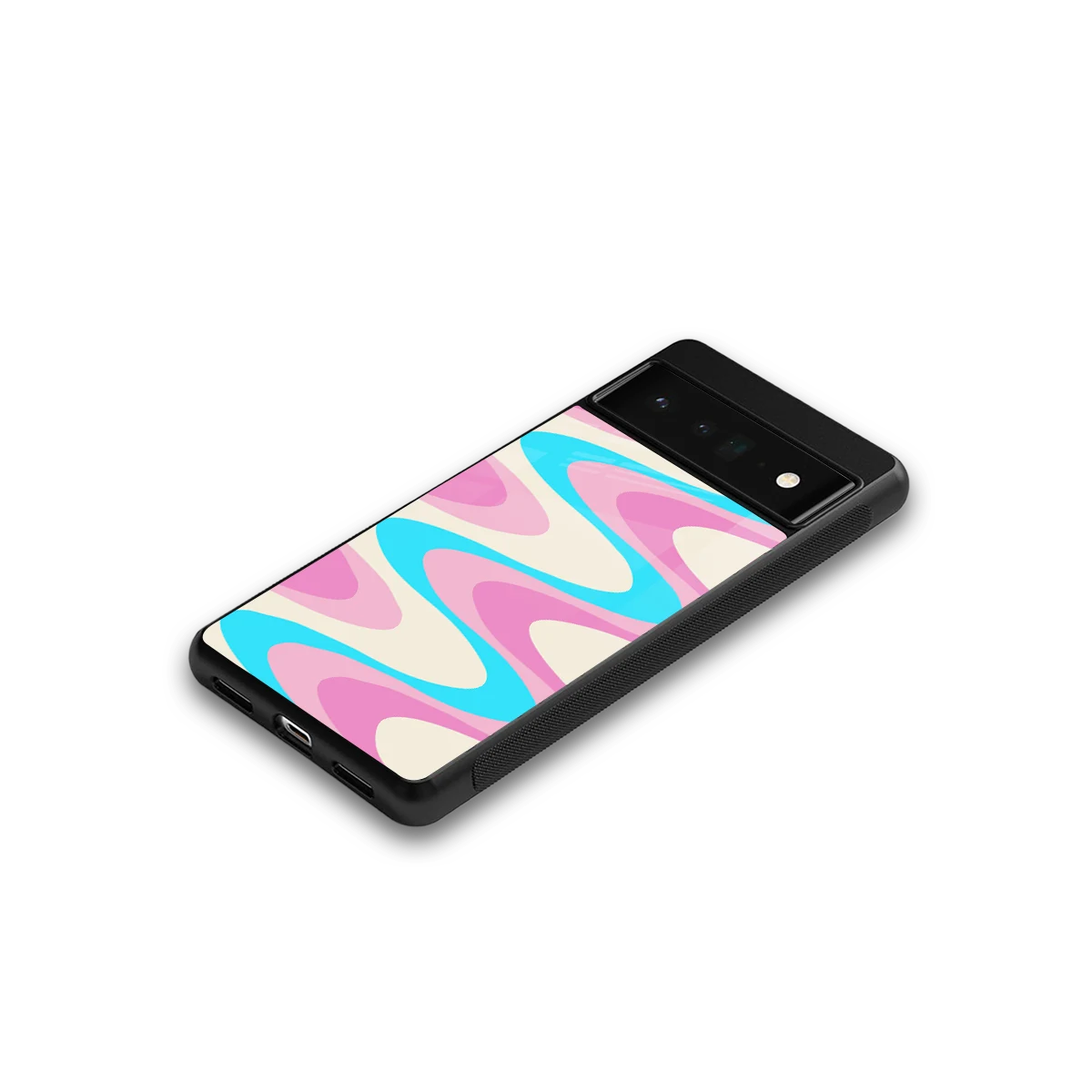 Psychedelic Zig google pixel 6 pro mobile cover | shockproof glass phone case