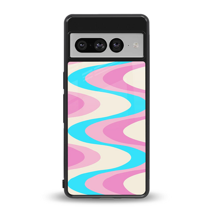 Psychedelic Zig back phone cover | glass case for google pixel 7 pro