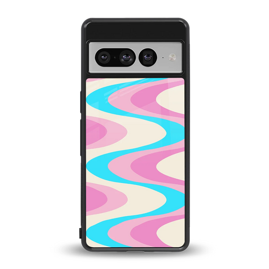 Psychedelic Zig back phone cover | glass case for google pixel 7 pro