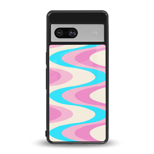 Psychedelic Zig back phone cover | glass case for google pixel 7