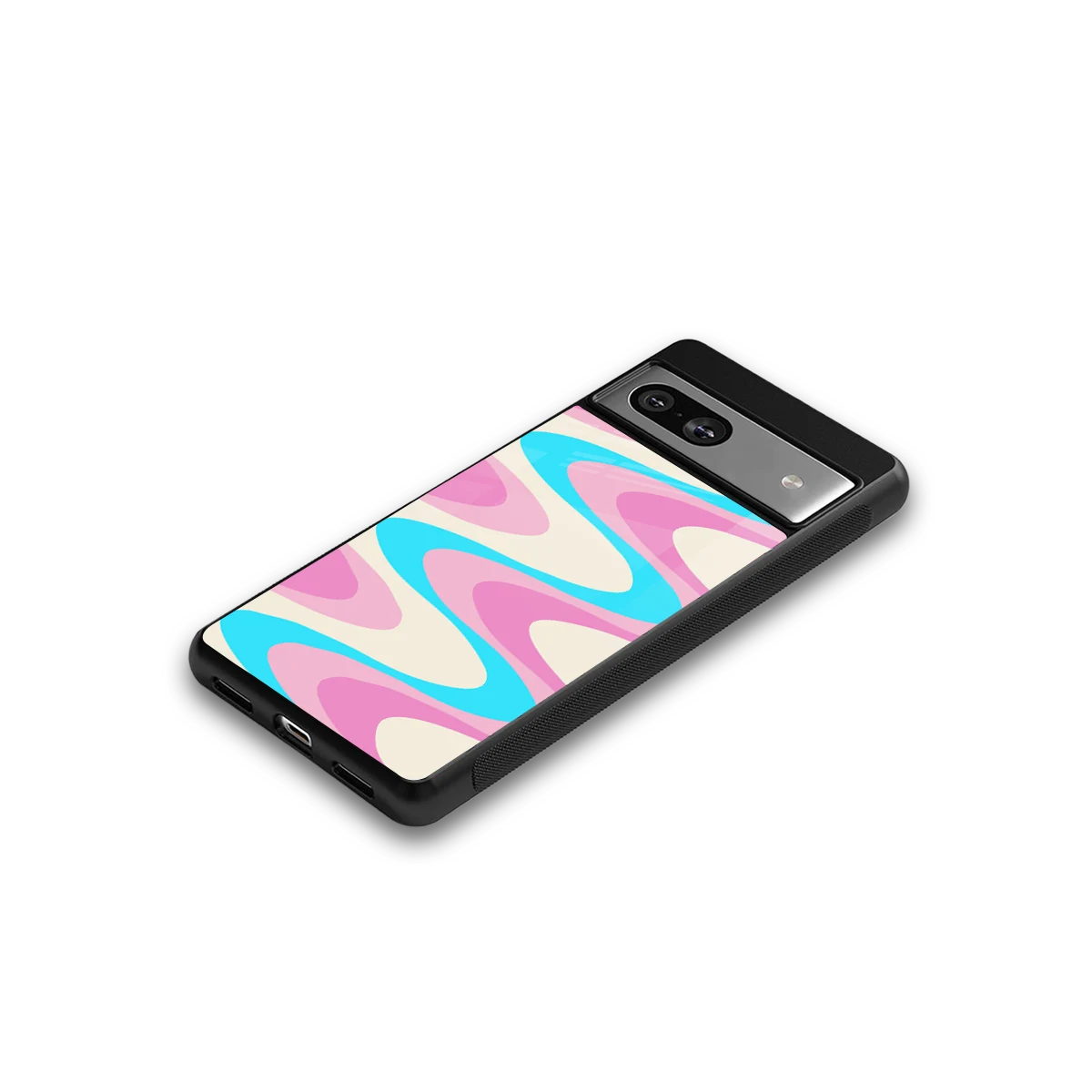 Psychedelic Zig google pixel 7a mobile cover | shockproof glass phone case