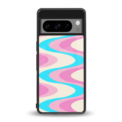 Psychedelic Zig back phone cover | glass case for google pixel 8 pro