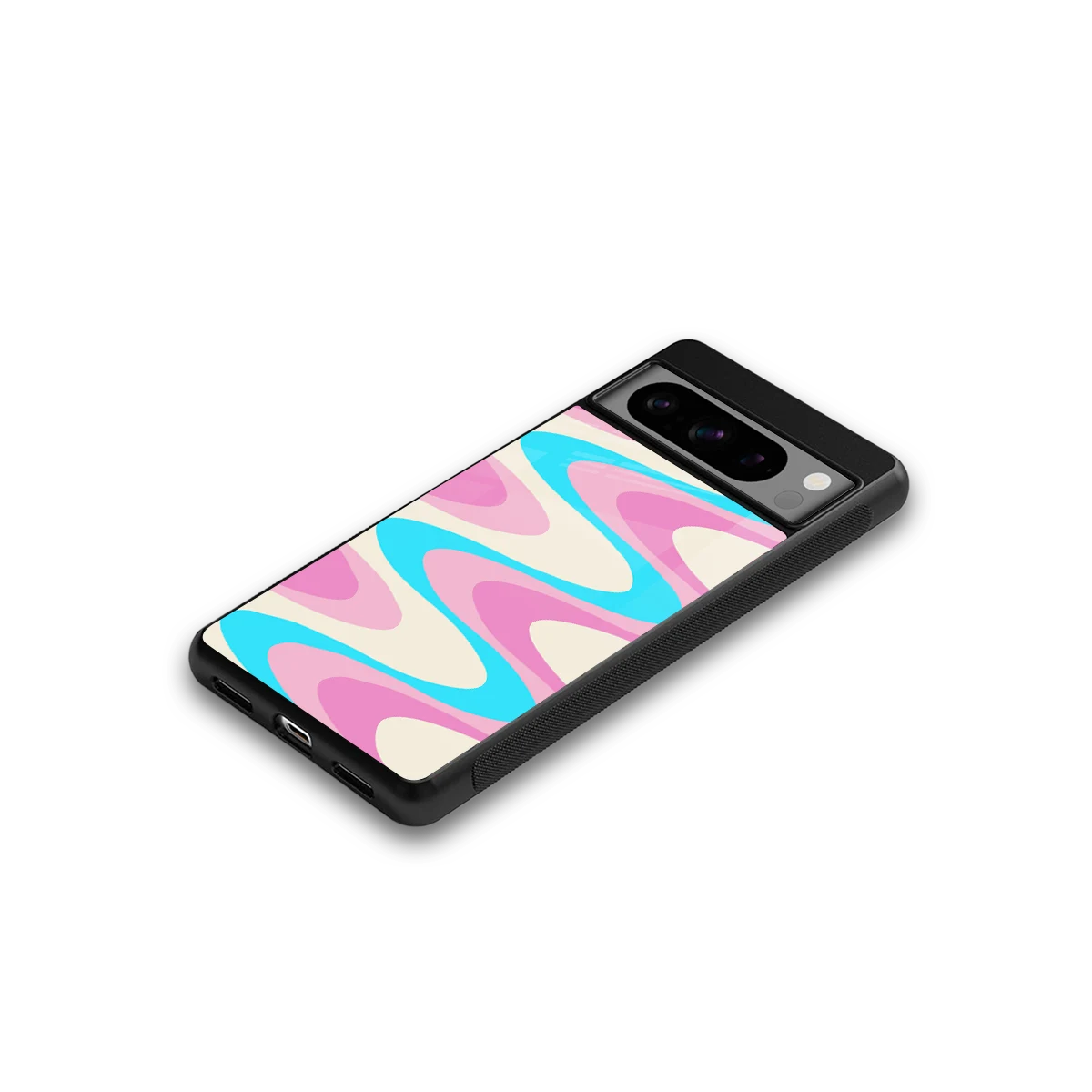 Psychedelic Zig google pixel 8 pro mobile cover | shockproof glass phone case