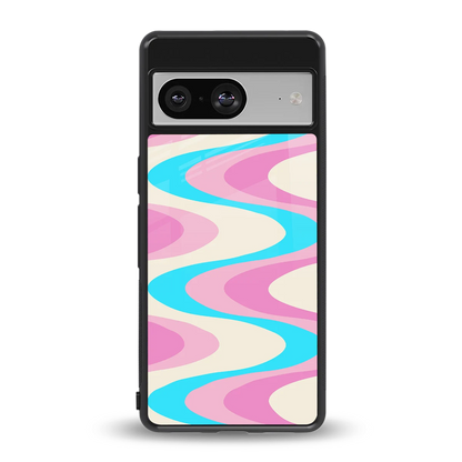 Psychedelic Zig back phone cover | glass case for google pixel 8