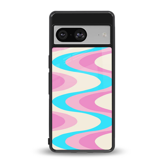 Psychedelic Zig back phone cover | glass case for google pixel 8