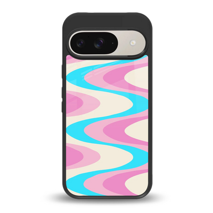 Psychedelic Zig back phone cover | glass case for google pixel 9