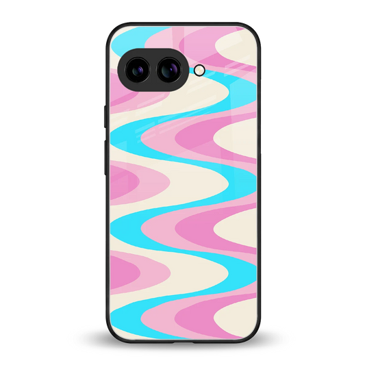 Psychedelic Zig back phone cover | glass case for google pixel 10a