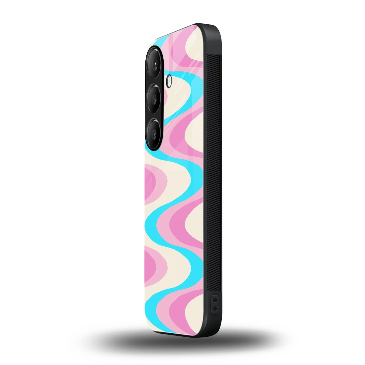 Psychedelic Zig samsung galaxy s24 mobile cover | shockproof glass phone case