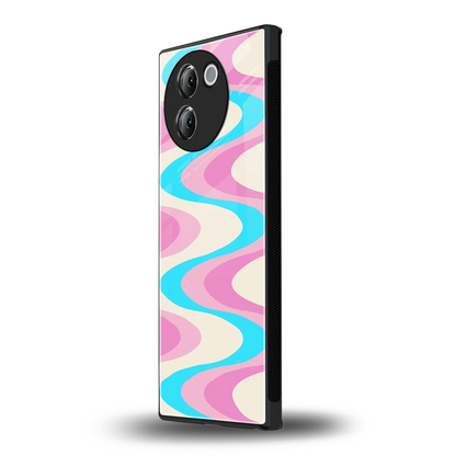 Psychedelic Zig vivo v30e mobile cover | shockproof glass phone case