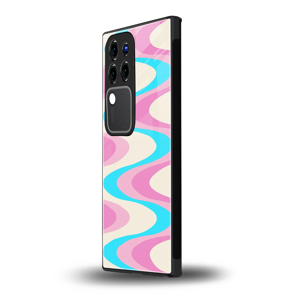 Psychedelic Zigvivo v30 pro mobile cover | shockproof glass phone case