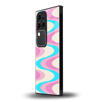 Psychedelic Zigvivo v30 pro mobile cover | shockproof glass phone case