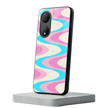 Psychedelic Zig Vivo-y100 mobile cover | shockproof glass phone case