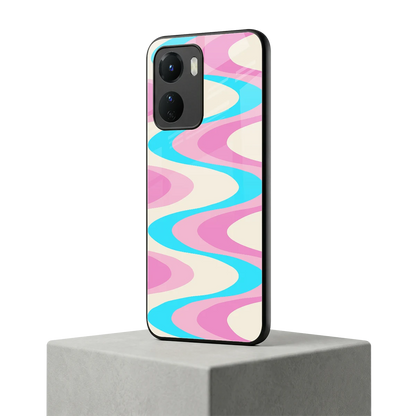 Psychedelic Zig vivo y16 mobile cover | shockproof glass phone case