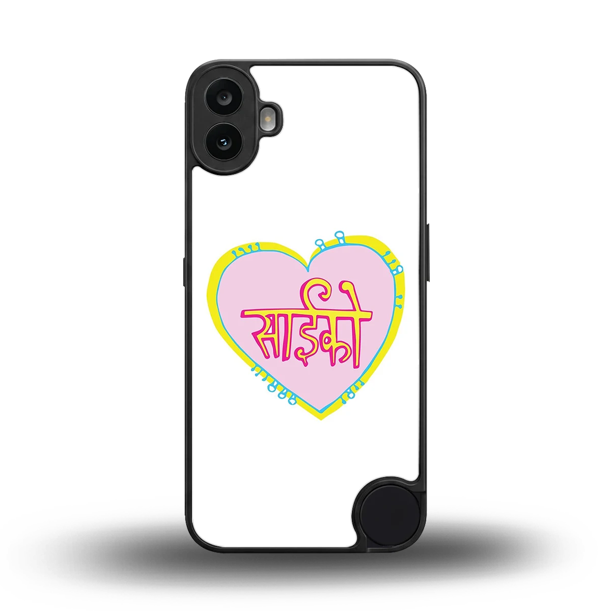 Psycho back phone cover | glass case for cmf nothing phone 1