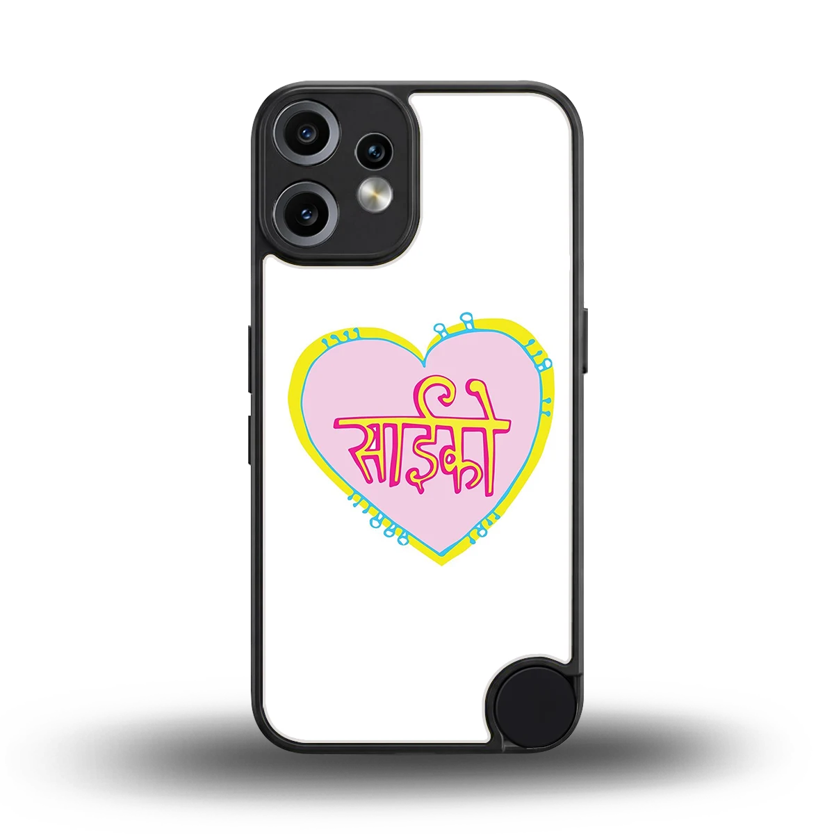 Psycho back phone cover | glass case for cmf nothing phone 2 pro