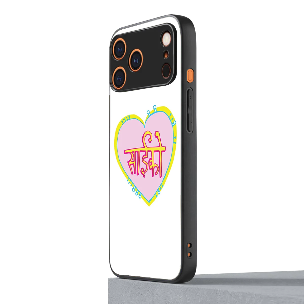 Psycho iphone 17 pro mobile cover | shockproof glass phone case