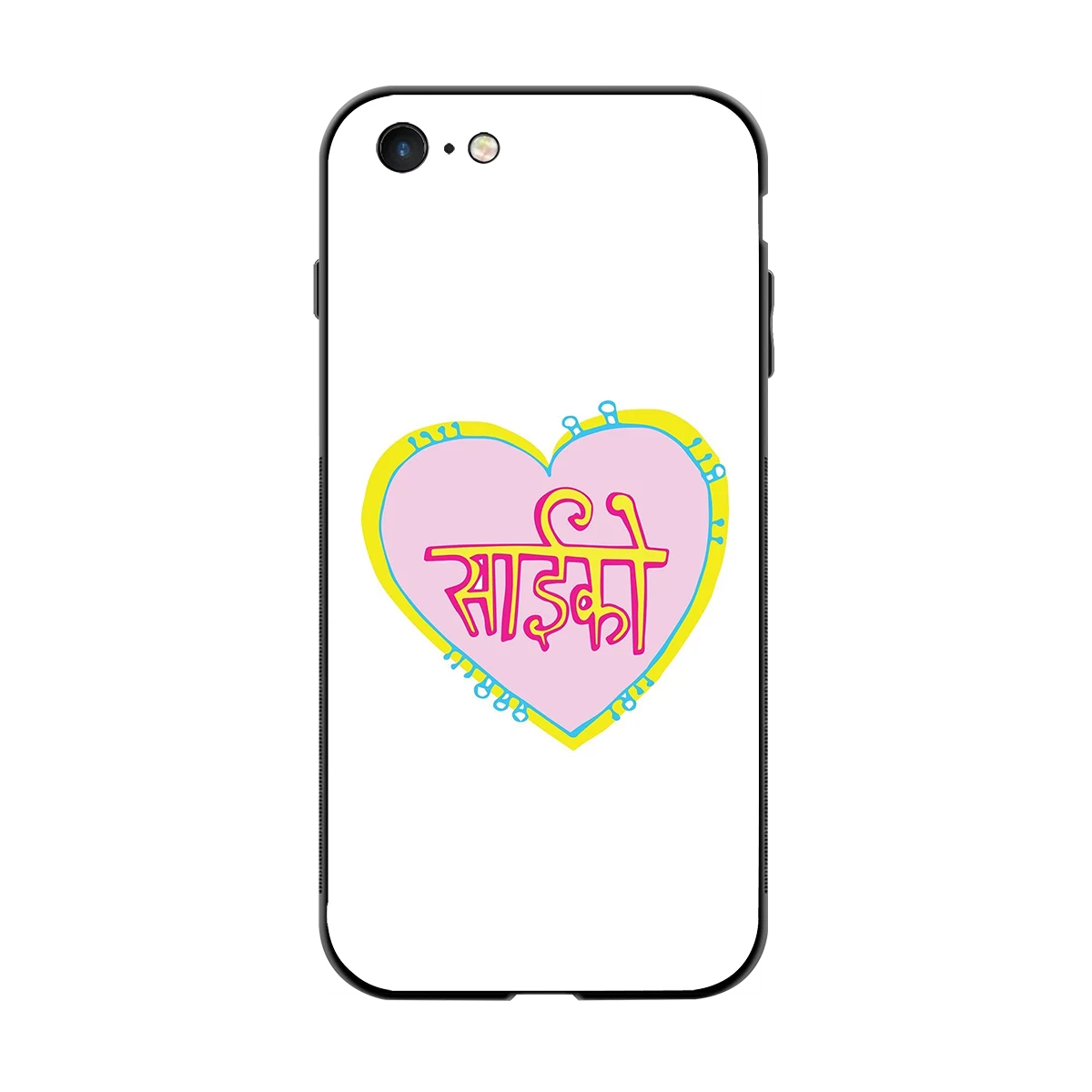 Psycho back phone cover | glass case for iphone 6s plus