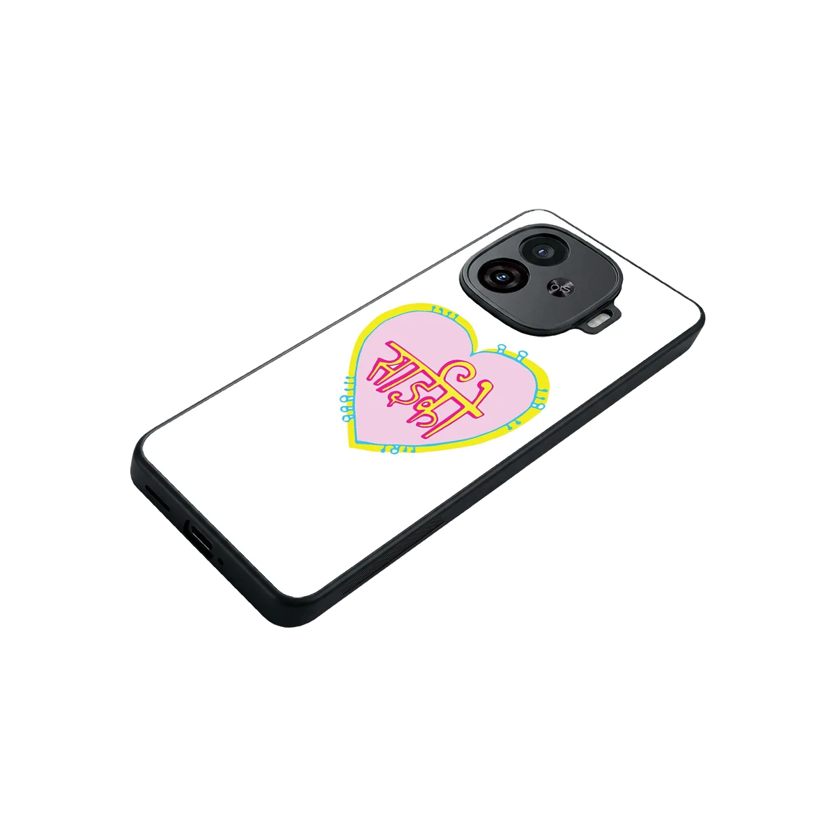 Psycho stylish phone case for iqoo neo 10r 5g | glossy glass and slim fit