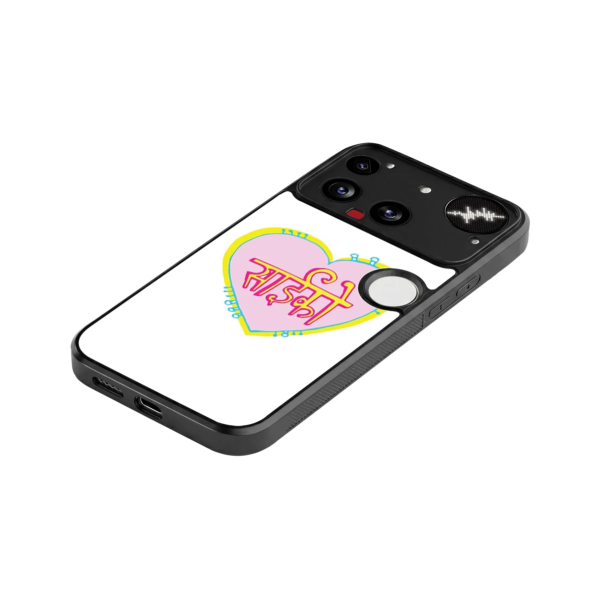Psycho stylish phone case for nothing phone 3 | glossy glass and slim fit