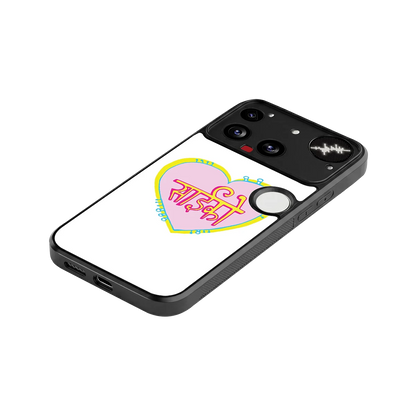 Psycho stylish phone case for nothing phone 3 | glossy glass and slim fit