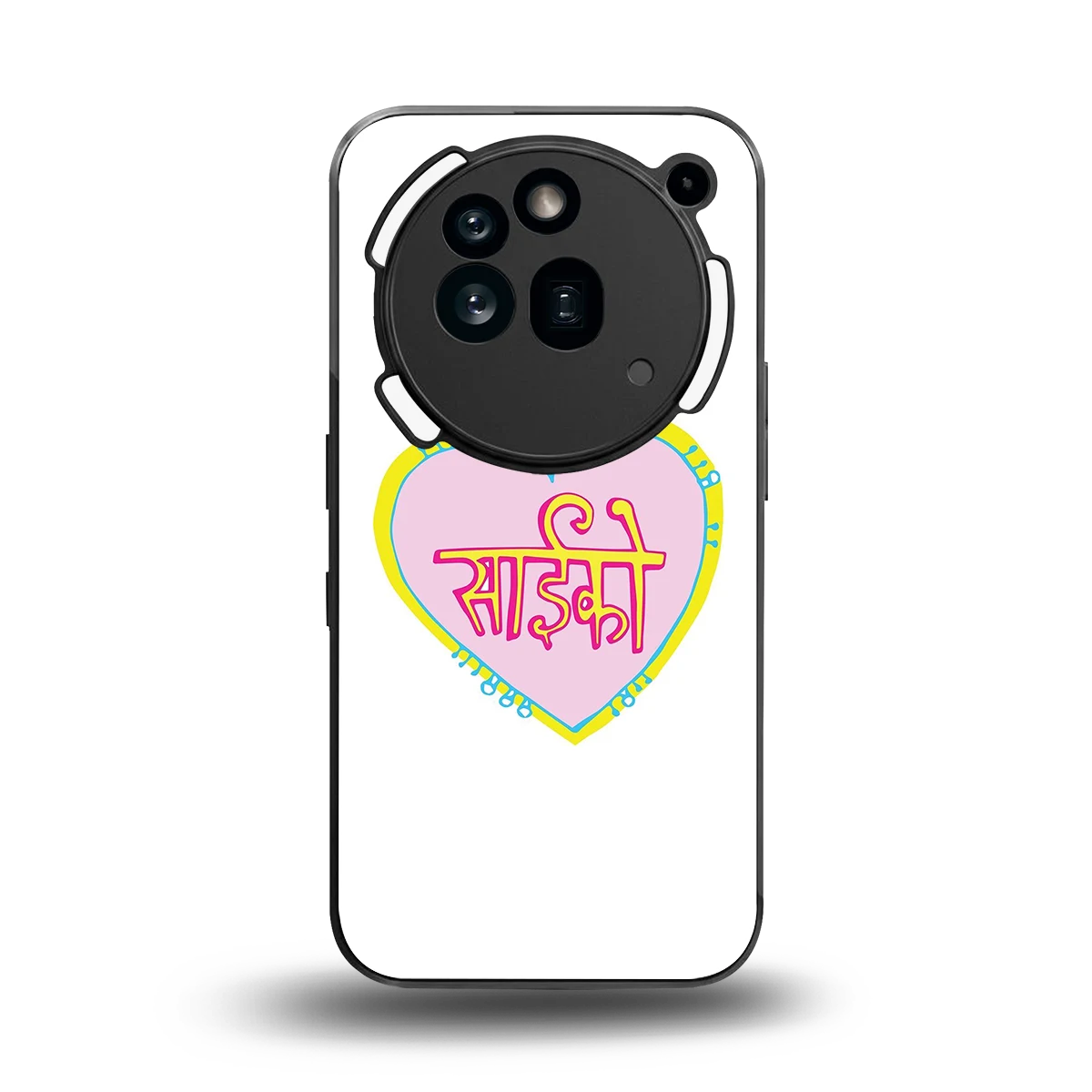 Psycho back phone cover | glass case for nothing phone 3a pro