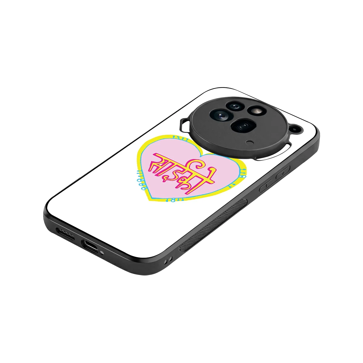 Psycho stylish phone case for nothing phone 3a pro | glossy glass and slim fit
