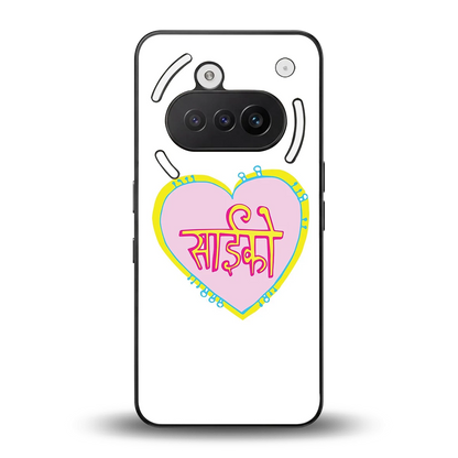 Psycho back phone cover | glass case for nothing phone 3a