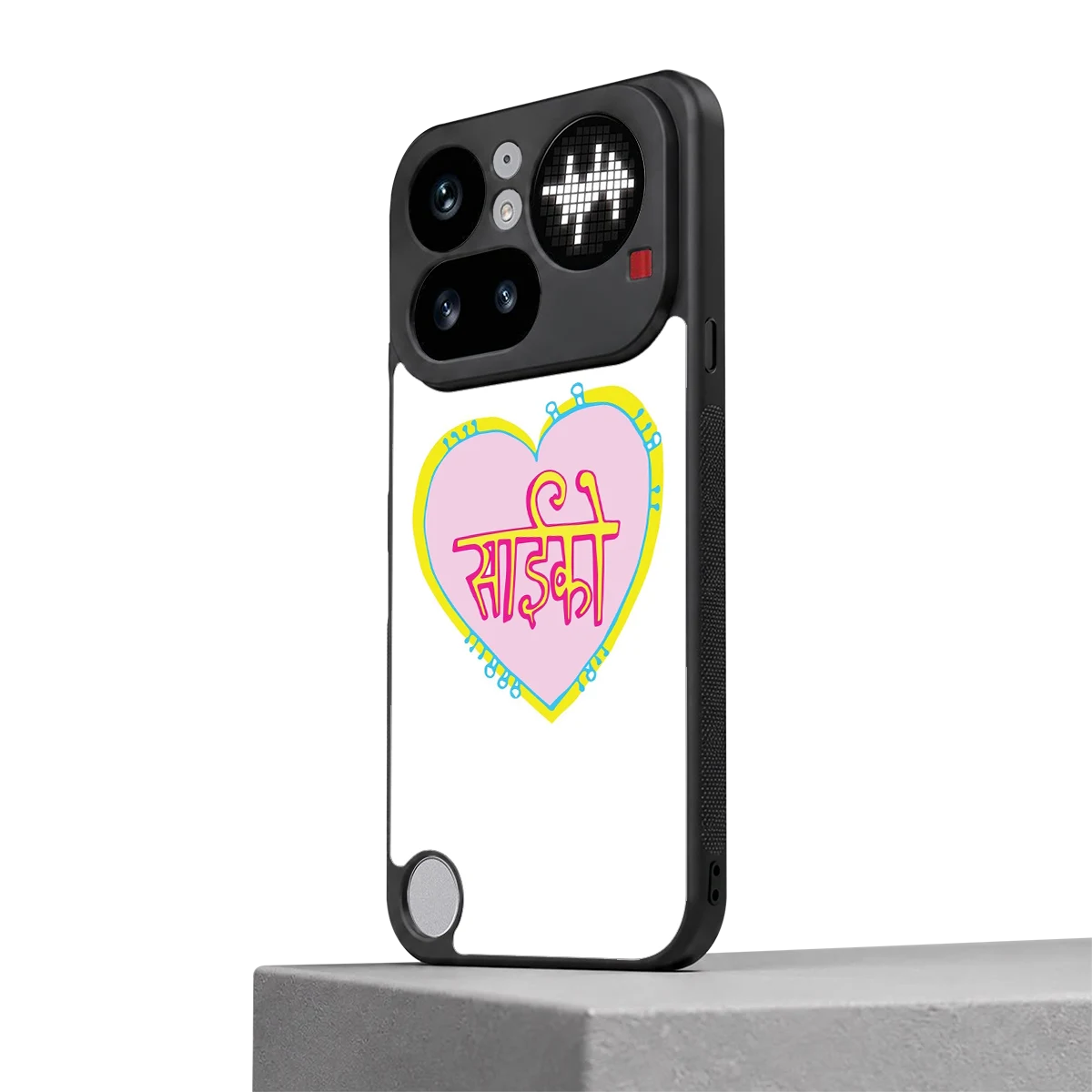 Psycho nothing phone 4a pro mobile cover | shockproof glass phone case
