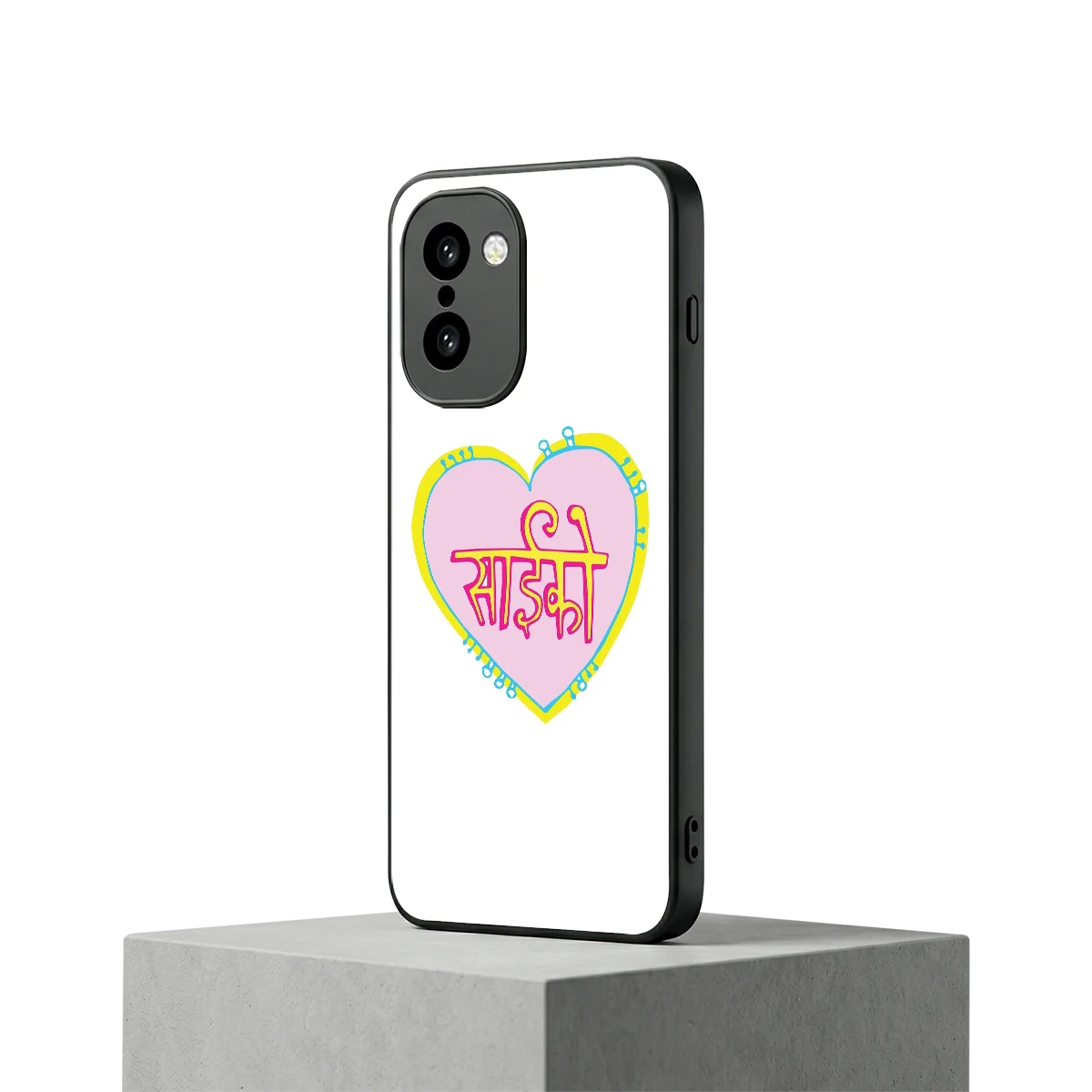 Psycho oneplus 15r mobile cover | shockproof glass phone case