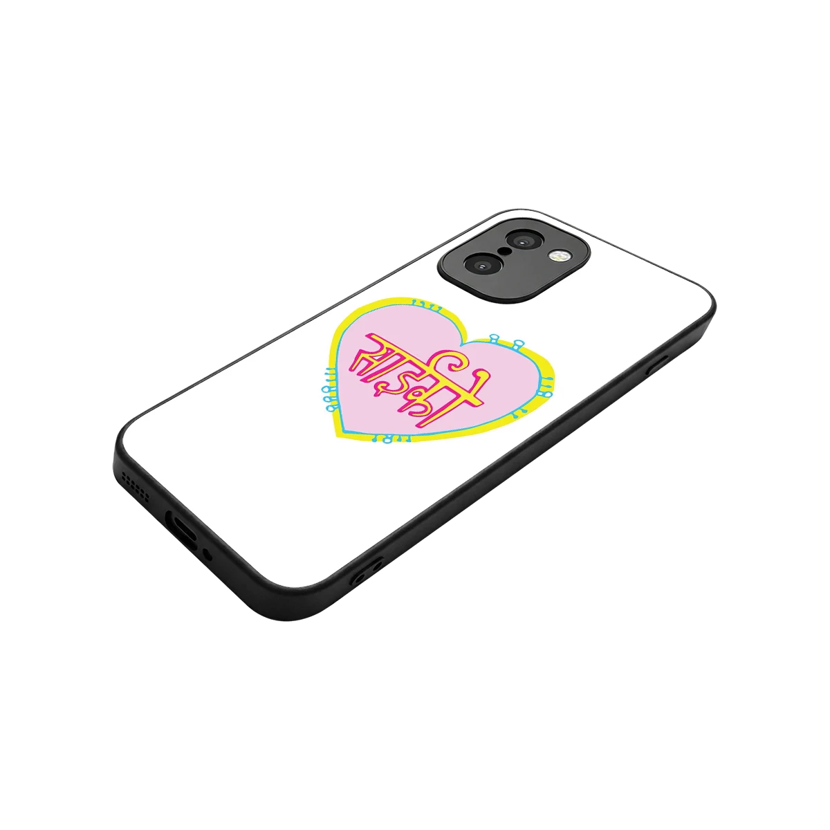 Psycho stylish phone case for oneplus 15r | glossy glass and slim fit