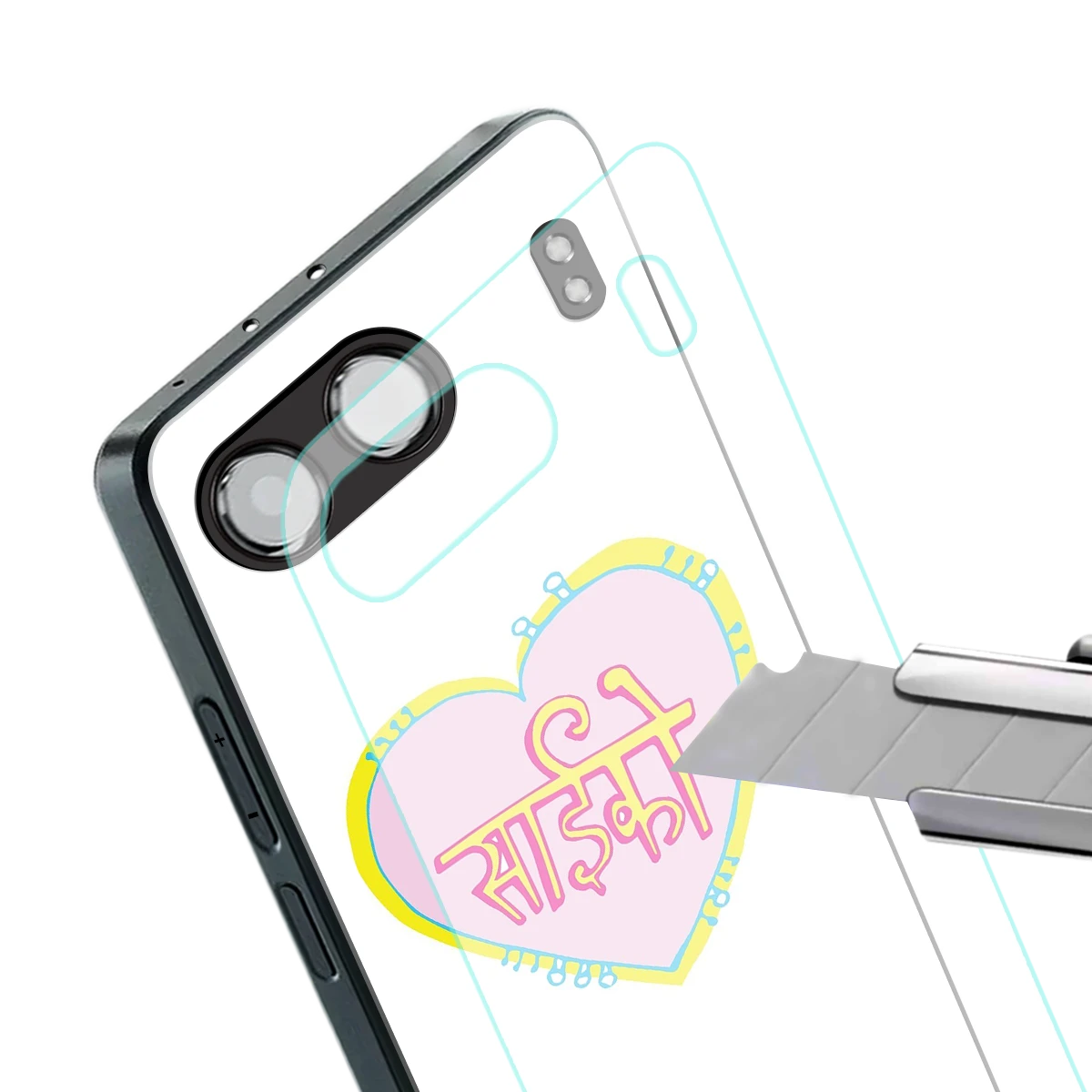 Psycho stylish phone case for oneplus nord 4 | glossy glass and slim fit