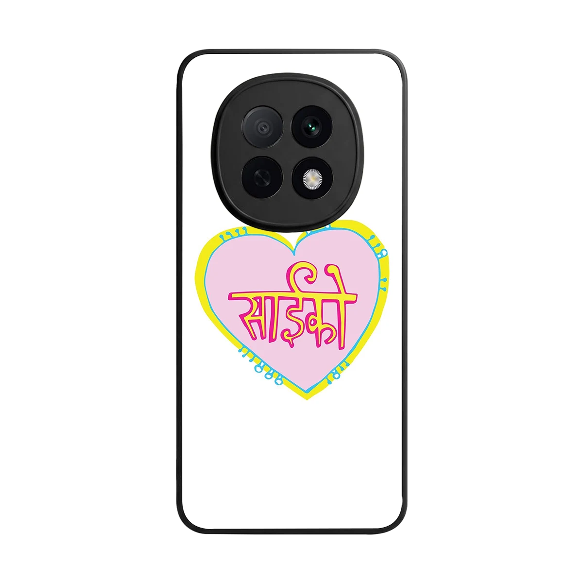 Psycho back phone cover | glass case for oppo f29 pro 5g