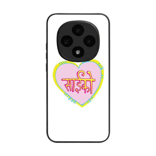Psycho back phone cover | glass case for oppo f31 pro 5g