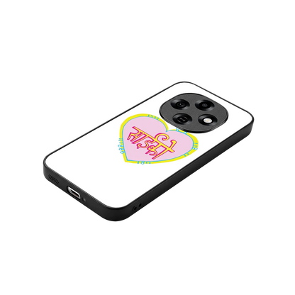 Psycho stylish phone case for oppo f31 pro 5g | glossy glass and slim fit