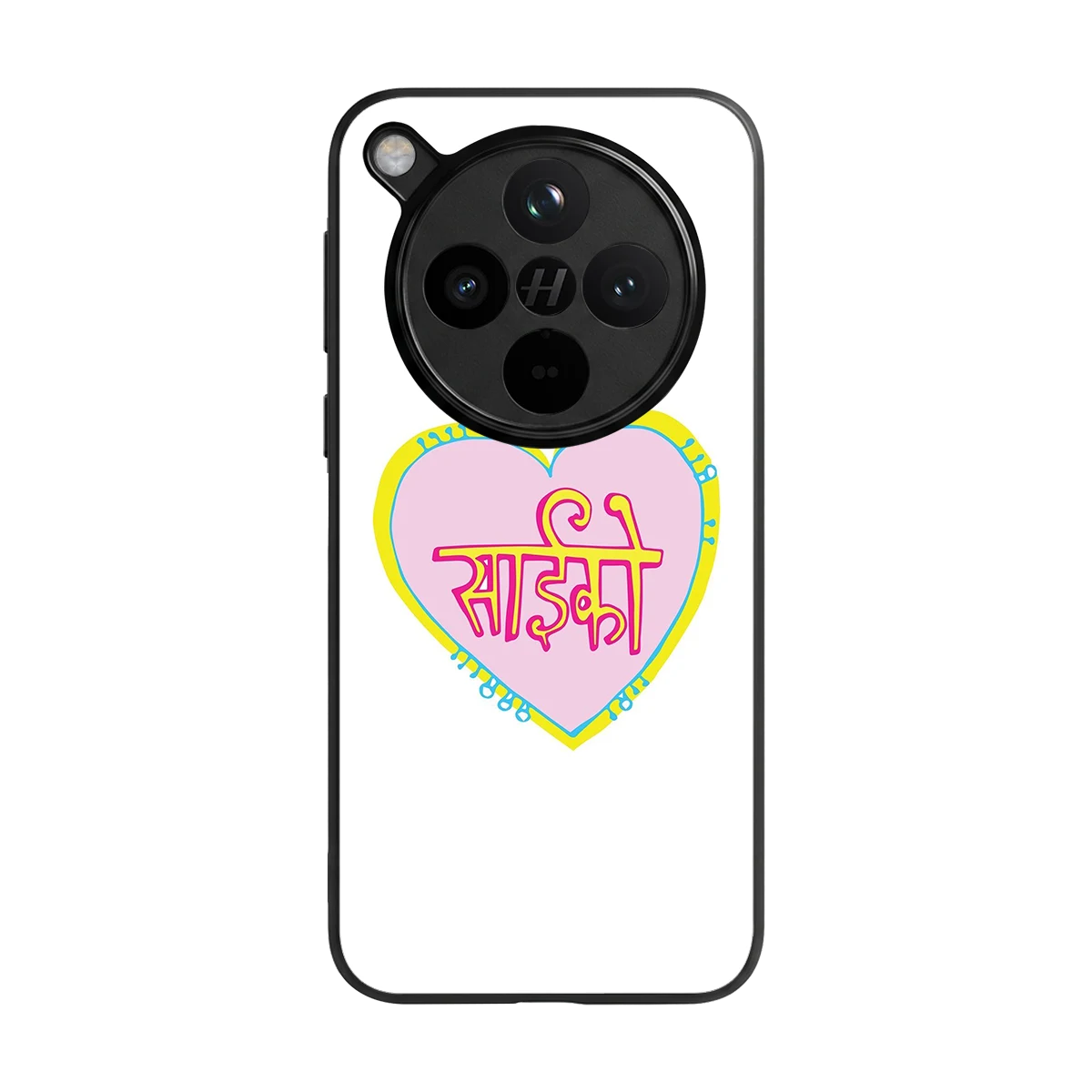 Psycho back phone cover | glass case for oppo find x8