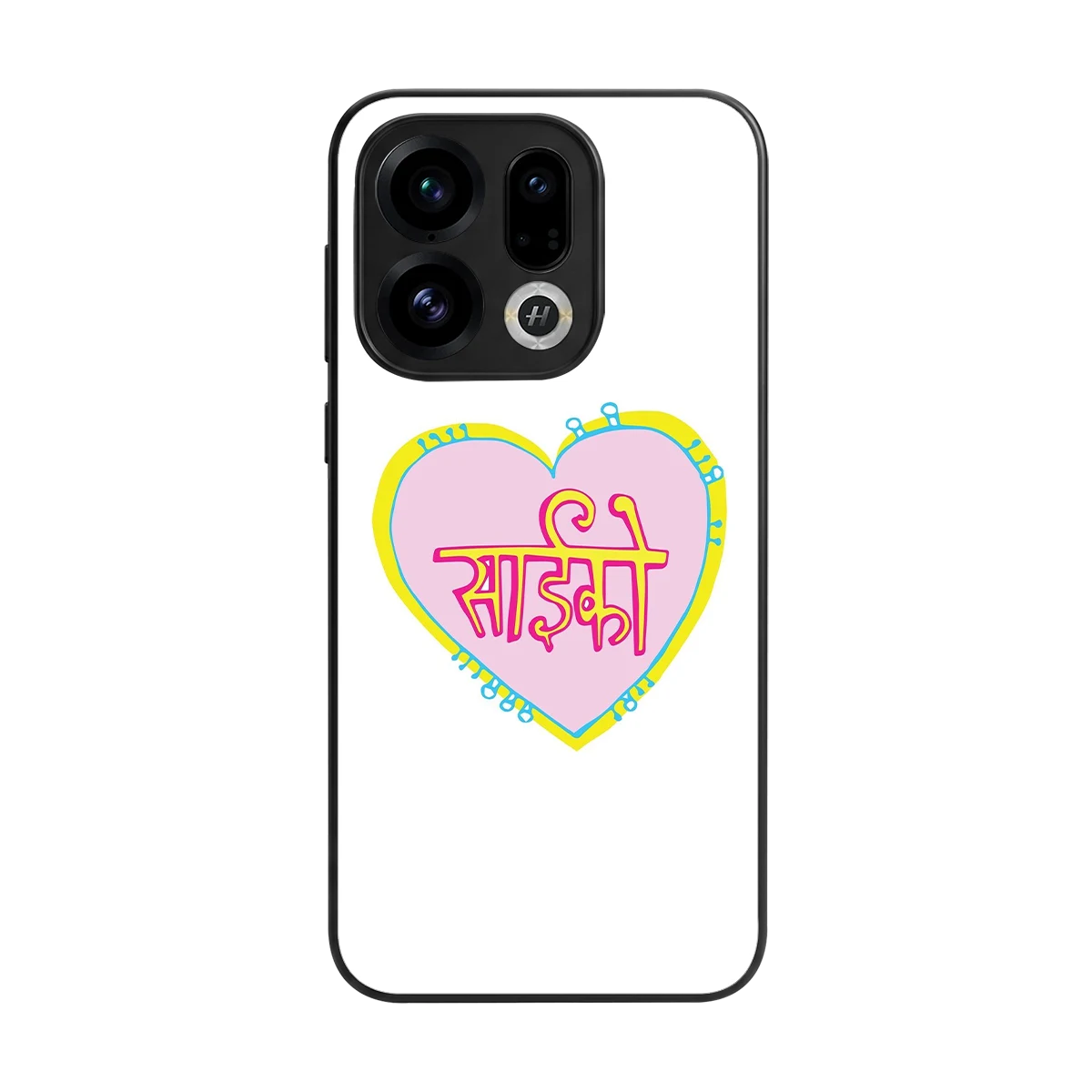 Psycho back phone cover | glass case for oppo find x9