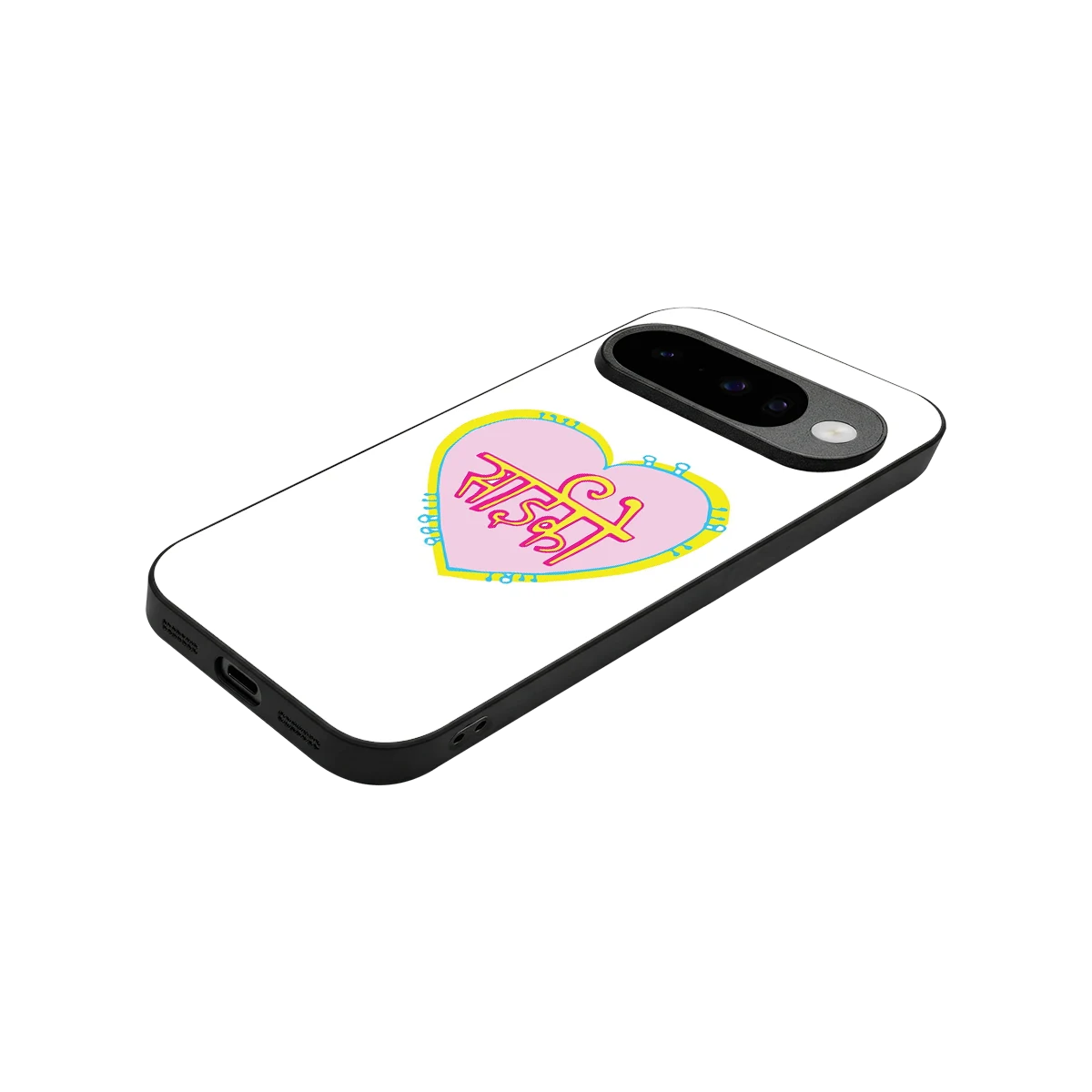 Psycho stylish phone case for google pixel 10 | glossy glass and slim fit