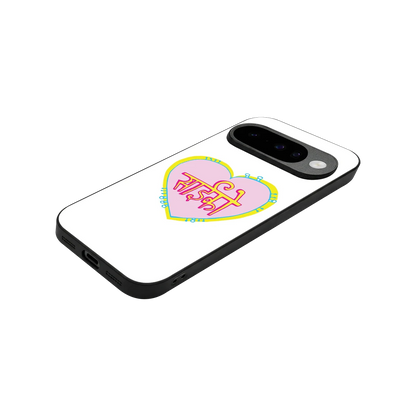 Psycho stylish phone case for google pixel 10 | glossy glass and slim fit