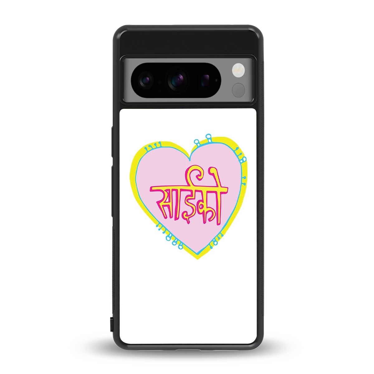 Psycho back phone cover | glass case for google pixel 8 pro