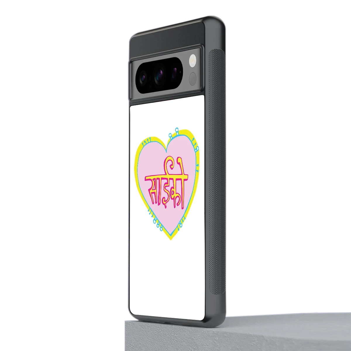 Psycho stylish phone case for google pixel 8 pro | glossy glass and slim fit