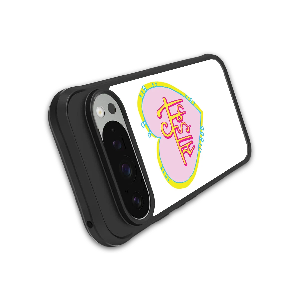 Psycho stylish phone case for google pixel 9 pro | glossy glass and slim fit
