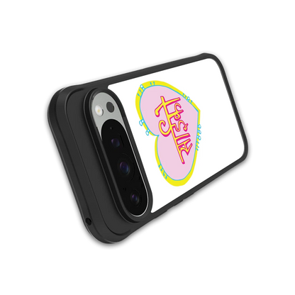 Psycho stylish phone case for google pixel 9 pro | glossy glass and slim fit