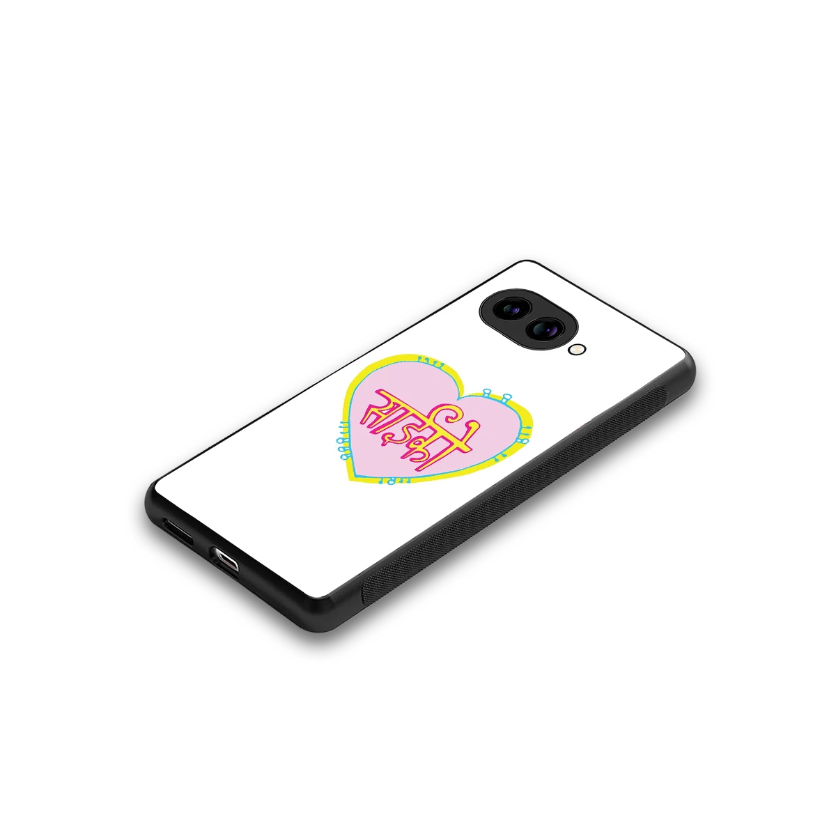 Psycho stylish phone case for google pixel 10a | glossy glass and slim fit