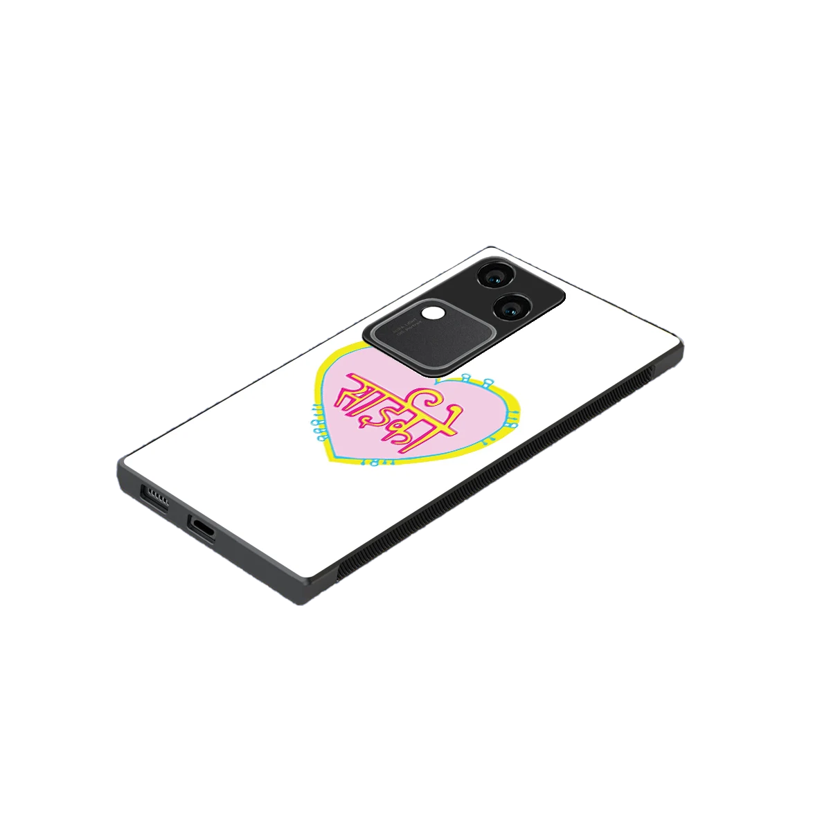 Psycho stylish phone case for vivo v30 | glossy glass and slim fit