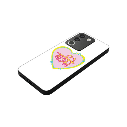 Psycho stylish phone case for vivo y200 5g | glossy glass and slim fit
