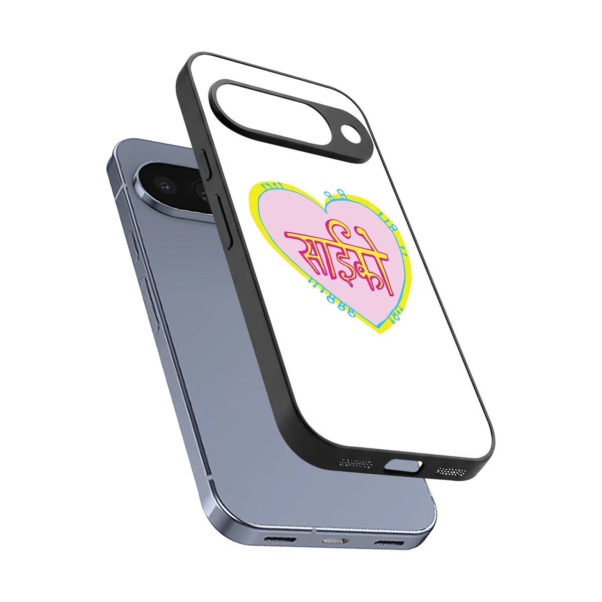 Psycho sleek google pixel 10 cover with tempered glass back and TPU edges
